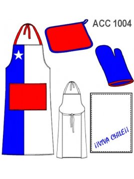 SET PECHERA Y GUANTE COCINA ACC 1004