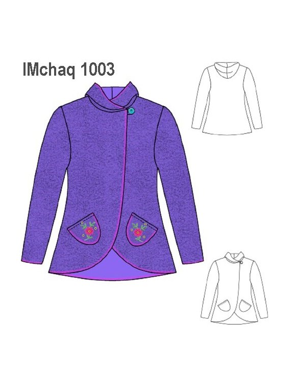 CHAQUETA POLAR NIÑA 1003