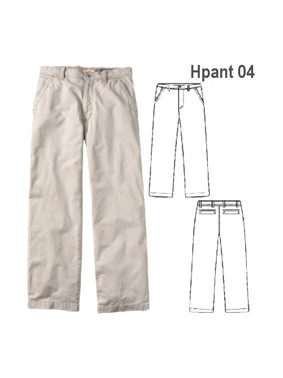 PANTALON BASICO HOMBRE, BOLSILLOS DE