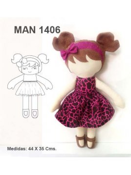 MUÑECA DE TRAPO MAN 1406