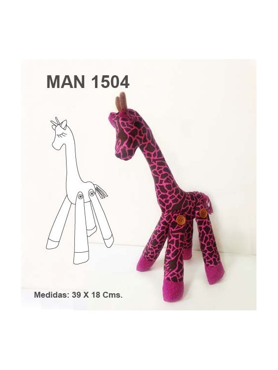 MUÑECO JIRAFA MAN 1504