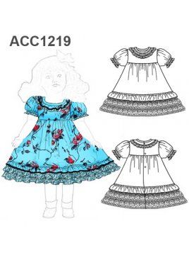 VESTIDO MUÑECA ACC 1219