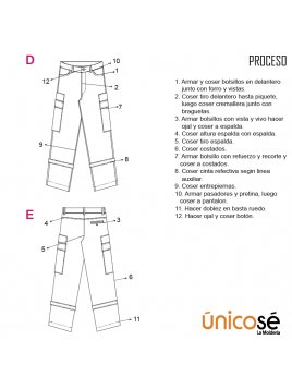 PANTALON CARGO HOMBRE RT 1937