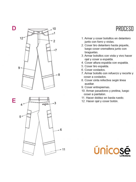 PANTALON CARGO HOMBRE RT 1937