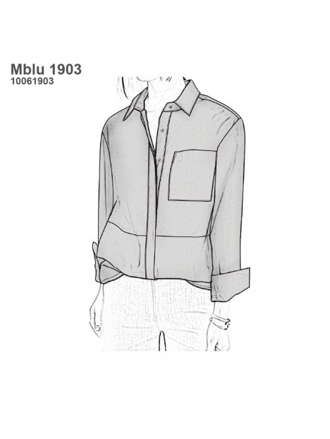 BLUSA CAMISERA MUJER 1903