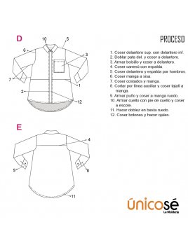 BLUSA CAMISERA MUJER 1903