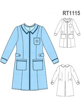 DELANTAL PARVULARIA RT 1115