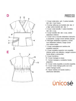 BLUSA TRABAJO MUJER 1936