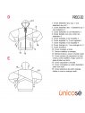 POLERON CHAQUETA UNISEX ESCOLAR 1902