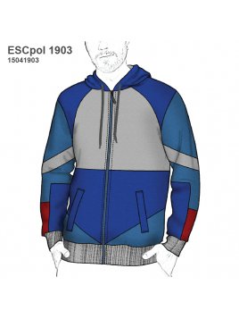 POLERON CHAQUETA UNISEX ESCOLAR 1903