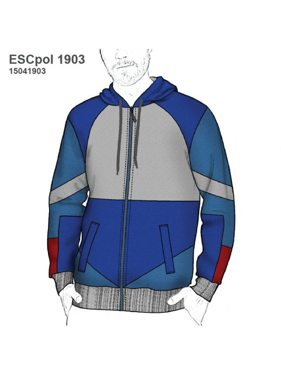 POLERON CHAQUETA UNISEX ESCOLAR 1903
