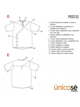 CHAQUETA CRUZADA CHEF RT1938