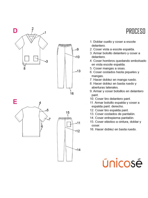 TRAJE PABELLON MEDICO RT 0931