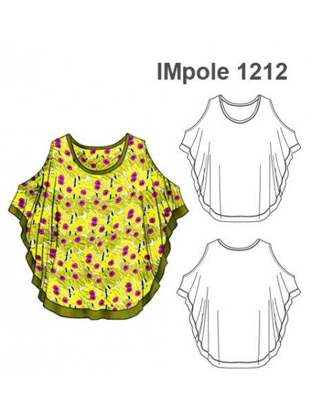 POLERA ESTILO CAPAS