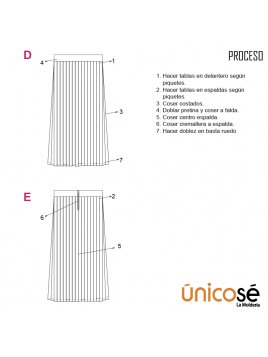 FALDA PLISADA MUJER 1904