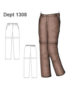 DEPORTE PANTALON TREKKING 1308