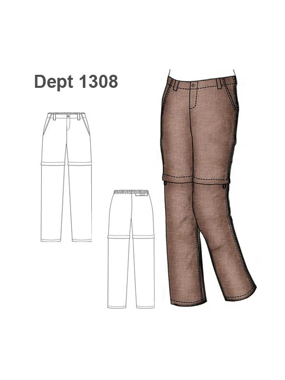 DEPORTE PANTALON TREKKING 1308