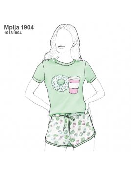 PIJAMA 2 PIEZAS MUJER 1904