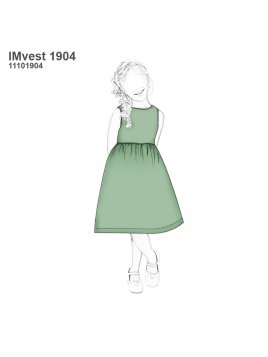 VESTIDO BASICO NIÑA 1904