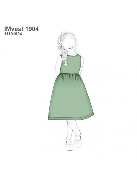 VESTIDO BASICO NIÑA 1904