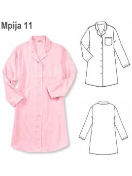 PIJAMA CAMISA MUJER 0911