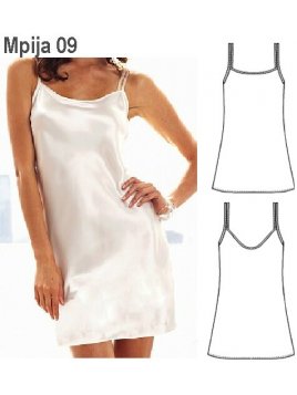 PIJAMA CAMISA MUJER 0909