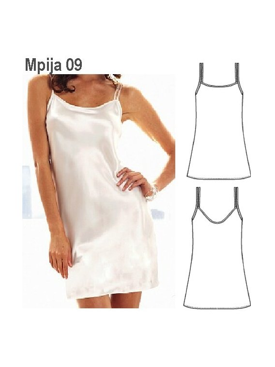 PIJAMA CAMISA MUJER 0909