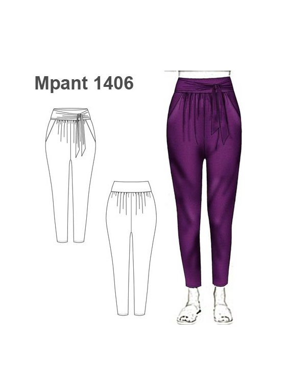 PANTALON BOMBACHO MUJER