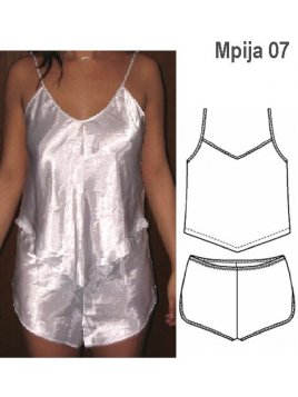 PIJAMA 2 PIEZAS MUJER 0907