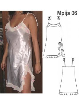 PIJAMA CAMISA MUJER 0906