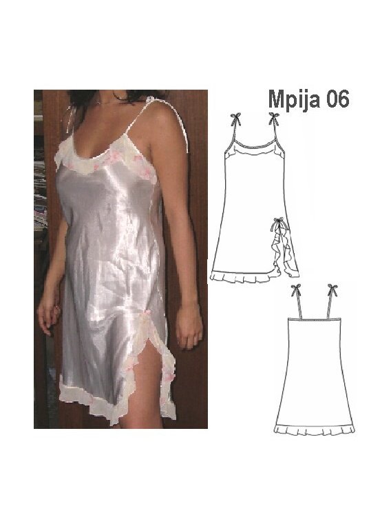 PIJAMA CAMISA MUJER 0906