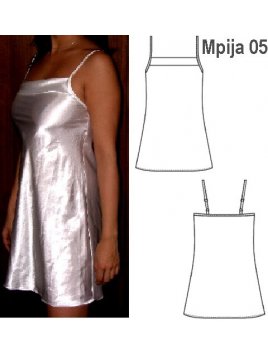 PIJAMA CAMISA MUJER 0905