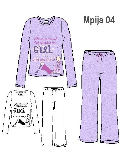 PIJAMA 2 PIEZAS MUJER 0904