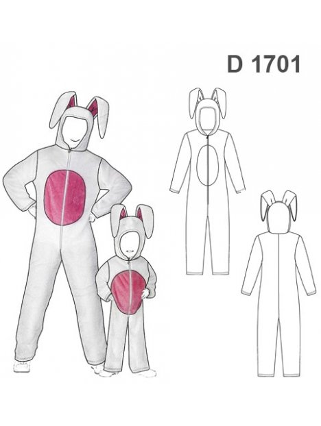 DISFRAZ CONEJO 1701