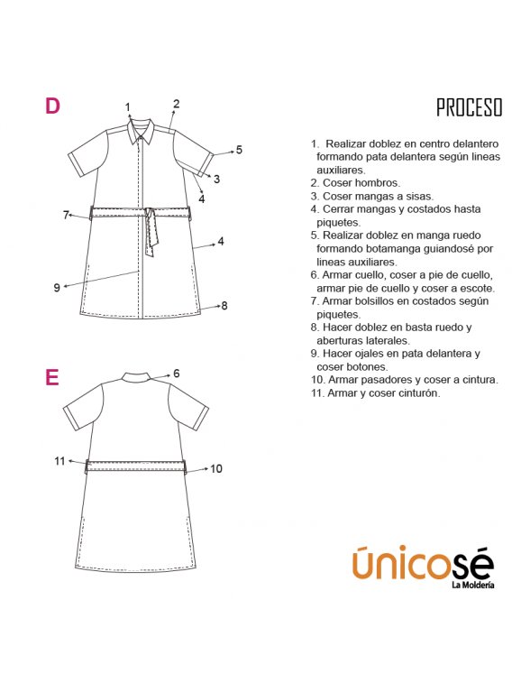 VESTIDO TRABAJO RT 1942
