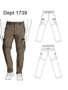 DEPORTE PANTALON TREKKING 1739