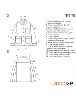 CHAQUETA CARGO HOMBRE RT 1946