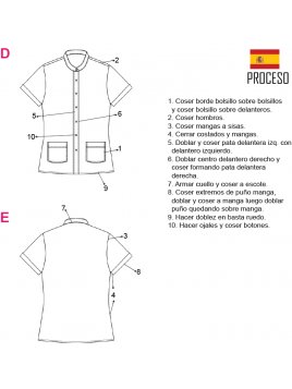 BLUSA TRABAJO MUJER 2001