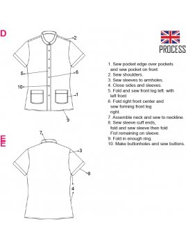 BLUSA TRABAJO MUJER 2001