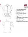 BLUSA TRABAJO MUJER 2001