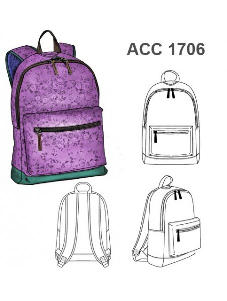 MOCHILA BASICA DE 31 X 49CMS
