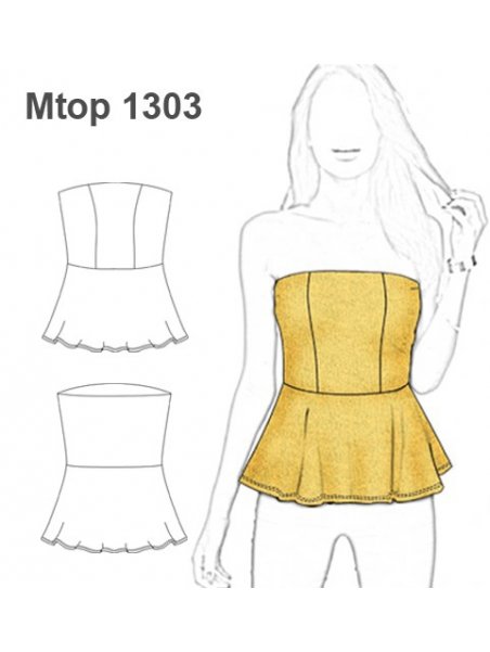 TOP STRAPLESS