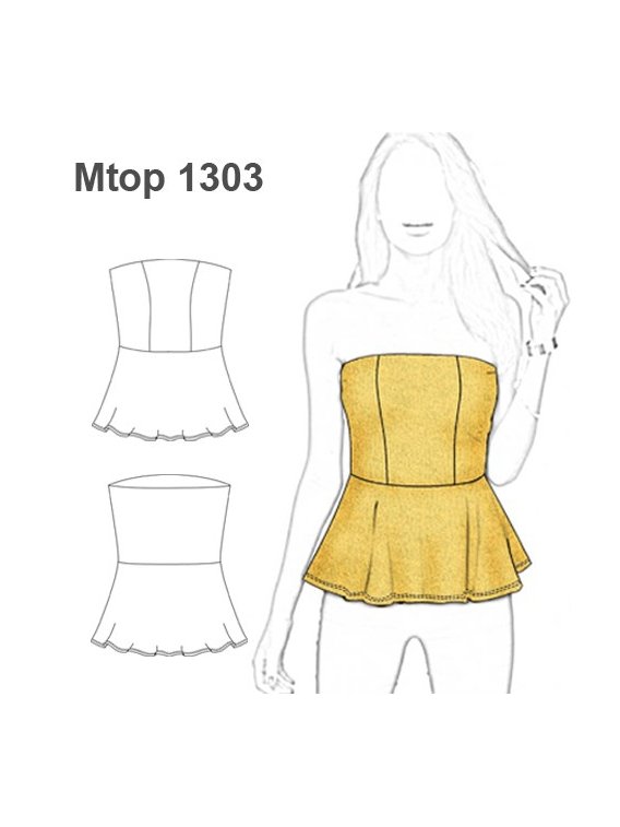 TOP STRAPLESS