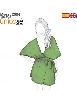 VESTIDO CORTO MUJER 2004