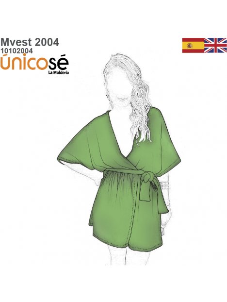VESTIDO CORTO MUJER 2004
