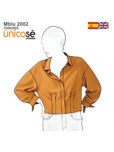 BLUSA CAMISERA MUJER 2002