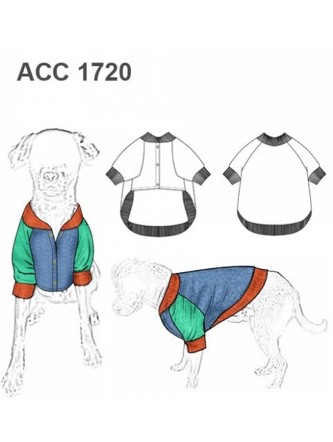 CHAQUETA CAMPERA BOMBER MASCOTA