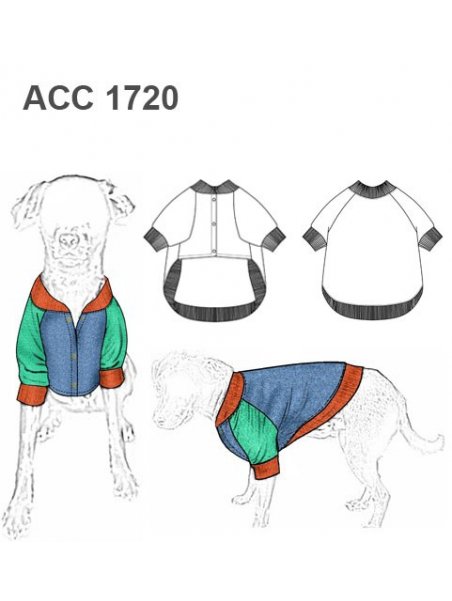 CHAQUETA CAMPERA BOMBER MASCOTA