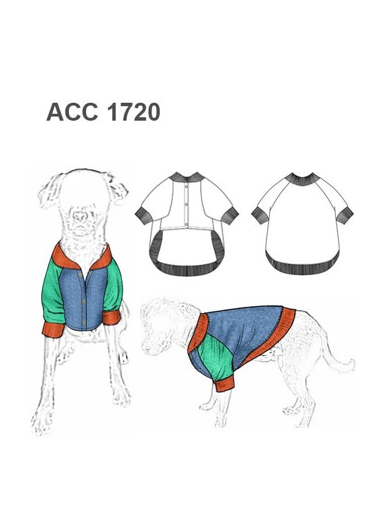 CHAQUETA CAMPERA BOMBER MASCOTA