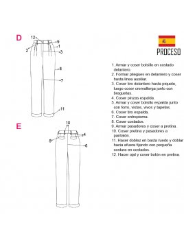 PANTALON CLASICO MUJER 2001